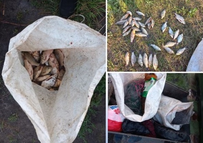 На Харківщині затримали браконьєра з уловом на 55 тисяч гривень